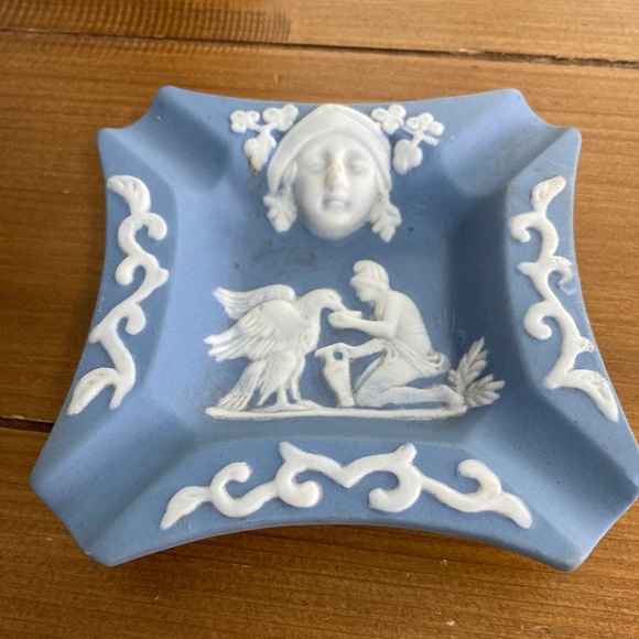 Ashtray Blue & White - Picture 7 of 10